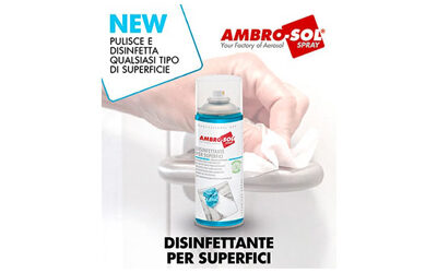 Ambrosol – disinfettante per superfici in aerosol