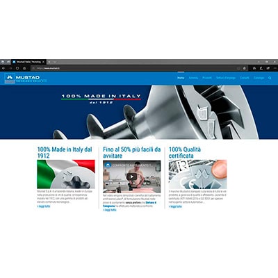 Mustad – Nuovo sito internet