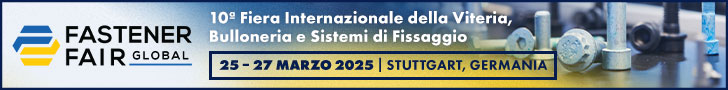 Banner FastenerFair Stuttgart 2025 Italy Export 